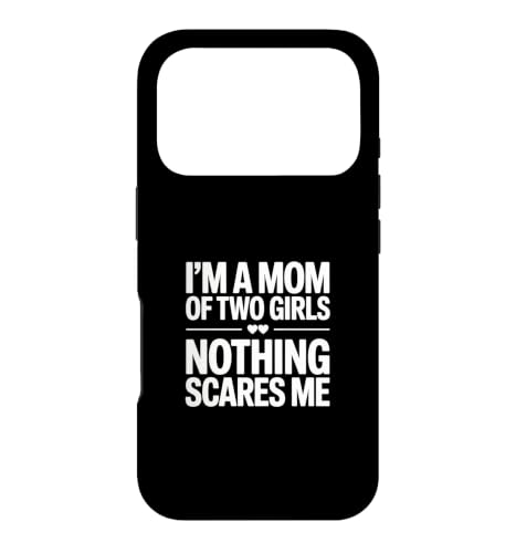 I'm A Mom Of Two Boys Nothing Scare Me �X�}�z�P�[�X iPhone 17 Pro �p
