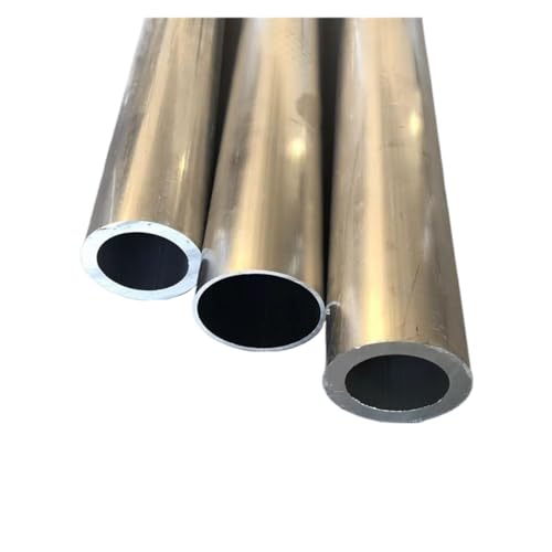 PVUVTNAHW Tubo de aluminio 6063, diámetro de tubería redonda de 3 mm a 63 mm, espesor de pared de 1 mm, tubería recta rígida de 2 mm.(OD10 ID8mm)