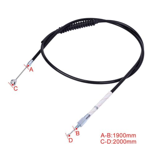Cable de embrague para moto de 1.9m compatible con XL 1200 N 2