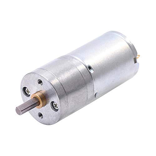 DGPOAD Getriebemotor Gleichstrommotor 6V 12V Drehmoment des elektrischen Getriebemotors 5/10/15/30/60 // 150/200/300/500/0/1200 U/min-15,12V Cover