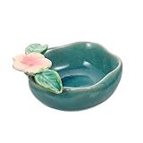 ARTSEWPLY 精油碟 セラミック アロマボウル 用オイルディスペンサー ら 表面