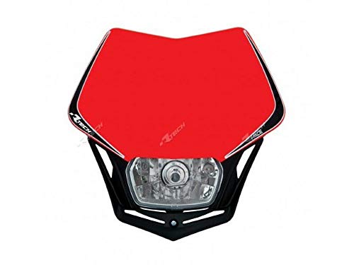 MASCHERINA PORTAFARO UNIVERSALE V-FACE ROSSO/NERO