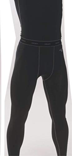 Smitty | BKS-414 | Black | Compression Ankle Length Tights | Polyester Spandex (XXL)