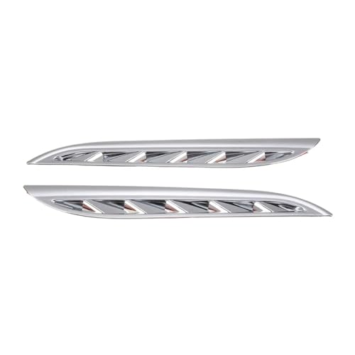 Garniture prise d'air capot Compatible avec Suzuki pour Grand pour Vitara 2006 2007 2008 2009 2010 2011 2012 2013 2 pièces couverture calandre d'admission...
