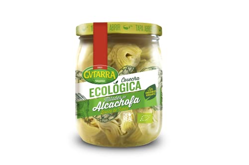 Alcachofa GVTARRA 100% natural y Ecológica, sin grasas, sin azúcares y sin conservantes. Con todo el sabor y la frescura de nuestra cosecha. Elaborado en Navarra, España, 520g