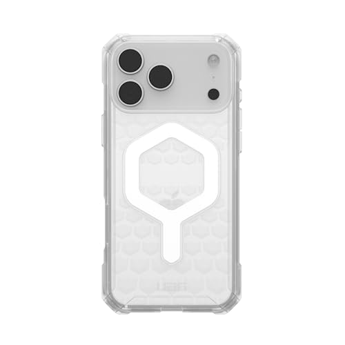 Image of Urban Armor Gear UAG Essential Armor Magnetic Compatible with Exclusive Cap, Rugged Slim Sleek Shockproof Protective Case /Cover Designed for iPhone 17 Pro Max (2025) - Frosted Ice