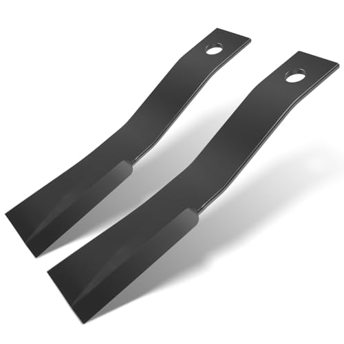 For Bush Hog Rotary Cutter Replacement Blades Compatible with Bush Hog Models 7555 7555BH BH25 RB60 SQ60 24x3/4 Replacement Blades Part Number 7555 Rotary Blades for Brush Mowers (2 Blades)