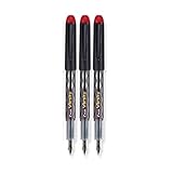 3 each Pilot Varsity Disposable Fountain Pens, RED Ink 90005