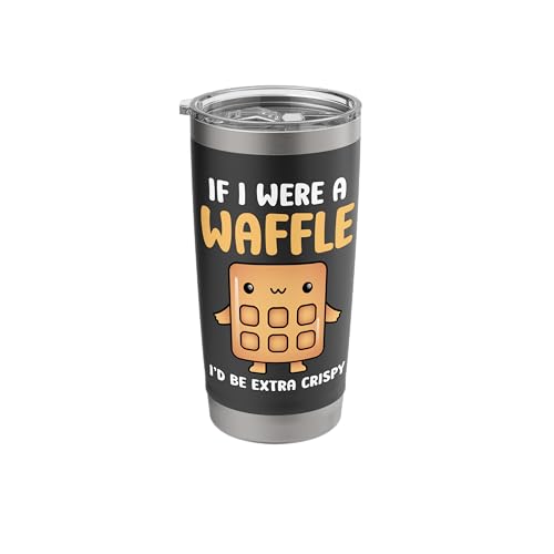 Cool Fast Food Waffle Seller And Maker - Foodie Brunch Stainless Steel Insulated Tumbler