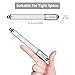 Justech 12V Mini Linear Actuator 6.6LBS/3N-4inch/100mm 30mm/s Electric Micro Linear Motion Actuator with IP54 Waterproof for Electric Door Window Bed RV Industrial Machinery Vessels Solar Tracker