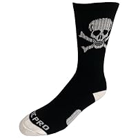 Epic Youth Skull & Crossbones - Cute Novelty Fun Design Crew-Socks (1-Pair)