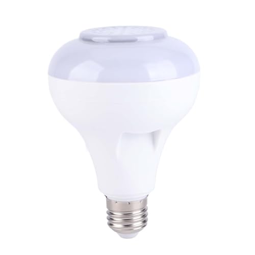 ZAWELIYO Bluetooths Bluetooths Bulb, Control Wireless Speaker Light, RGBW Sync Smart LED 24 Key Remote, Slot USB, Scheda Play Music E26/27 AC
