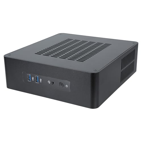 sodeber Caja de computadora ITX, chasis de Servidor, Fuente de alimentación para Juegos, Caja Htpc de Control Industrial TA65 fácil de Usar para Accesorios del hogar, Ahorro de Espacio
