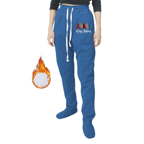 Adult Footed Sweatpants,Extremely Soft and Warm Footing Pajama3
