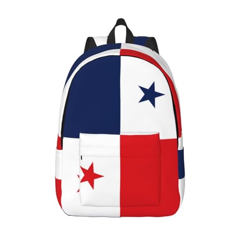 Sac à dos en toile drapeau Panama pour vos randonnées et trajets quotidiens