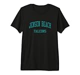Jensen Beach High School HS Jensen Beach FL Vintage Sports Premium Tri-Blend T-Shirt