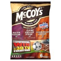 McCoys Crisps Meaty Variety Pack