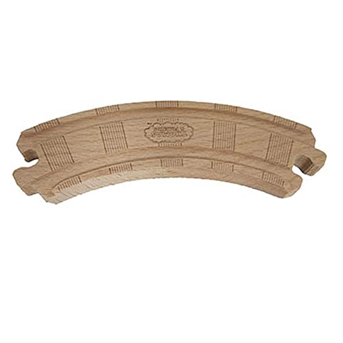 Replacement Part for Thomas and Friends Wood 5-in-1 Builder Set - FHM64 ~ Replacement Wooden Curved Track