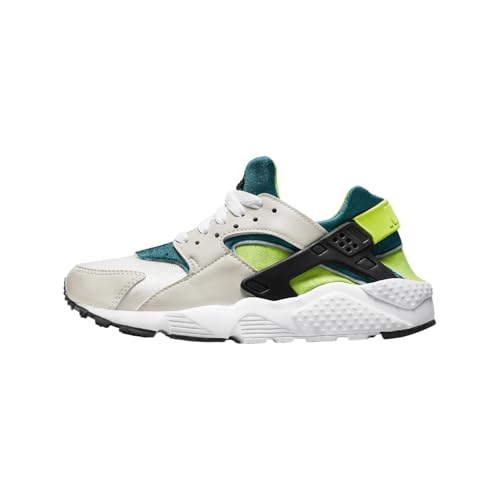 Nike Boys Huarache Run Grade-School (654275-045, Phantom/Bright Spruce/Black/Volt) Size 4.5