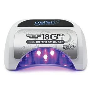 Gelish18G Plus with Comfort Cure 36 Watt LED High Performance Gel Nail Polish Curing Light