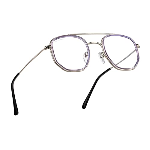 Image of ROYAL SON Polygon Blue Ray Cut Computer Glasses for Men Women