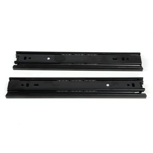 10 Inch Ball Bearing Drawer Slides, Metal Under Mount Table Extension Slides Tray Accessories, Cabinet Furniture Rails Rack, Pack Of 2 #TOP3
