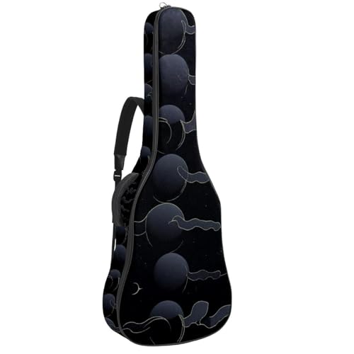Housse pour guitare acoustique classique électrique et basse sac de transport universel 106 cm