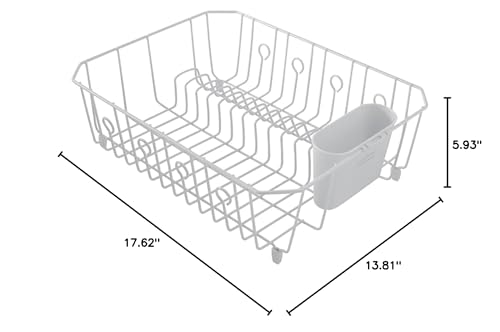Rubbermaid FG6032ARWHT Food Products Rubbermaid, Large, White For Dish Drainer thumb #4