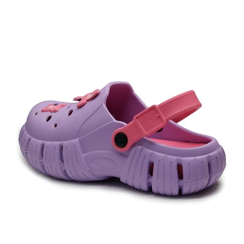 Image of ASIAN INDIGO-10 Stylish Women Clogs | Ultra-Light, Breathable & Comfortable Slip-Ons with Cute 3D Stickers