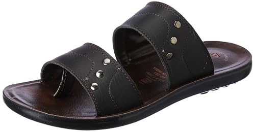 Aqualite Men PG-281 Slipper, Black/Brown, 7 UK/India (B0D95ZM8M6) Amazon Price History, Amazon Price Tracker