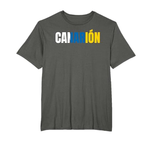 Canarión Bandera Islas Canarias Recuerdo de Gran Canario Camiseta