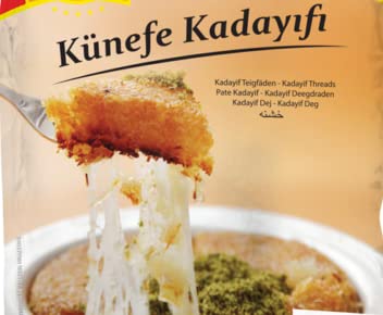 Aras Fresh Turkish Kadaifi for Kunefe of Kadaifi Desserts 500gr - Taze Kadayif - Halal
