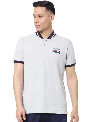 Image of Fila Men LT Gry Mel Polo Ian