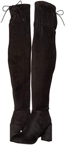 Chinese Laundry Women's King Over The Knee Boot, Black Suede, 5.5 M US | Image 6