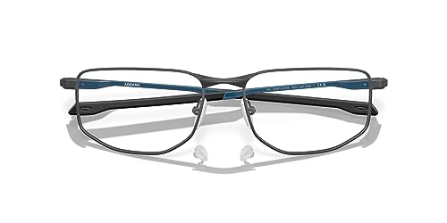 Image of Oakley mens Ox3012 Addams Rectangular Prescription Eyewear Frames