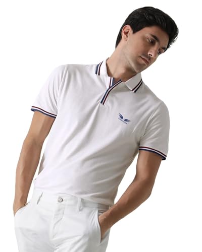 Image of Noble Monk Men's Solid Regular Fit Polo Shirt
