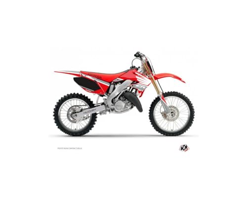 Kit deco Honda 125 Cr gris Kutvek autocollant motocross Wing carrosserie