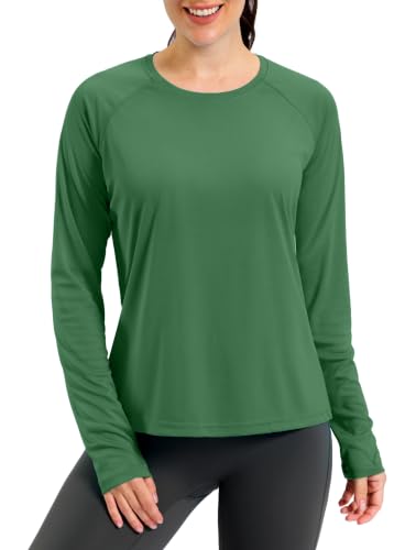 Image of UPF 50+ Sun Shirt for Women Long Sleeve Quick Dry UV Protection Hiking Top