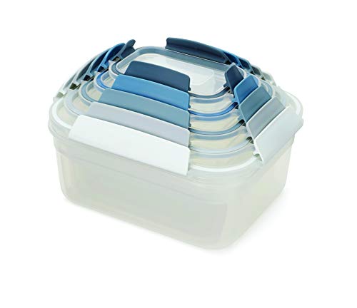 10 Best Nesting Food Containers That Save Space in Your Kitchen 6 Joseph Joseph Nest Lock Food Storage Container Set