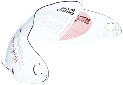Image of Royal Enfield Escapade Visor with Mechanism Clear | Material: Poly Carbonate | Type: Clear Visor | Mechanism: Clear | Helmet Type: Royal Enfield Escapade