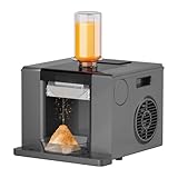 業務用自動製氷機 Rosoy 電動 ふわふわ かき氷 家庭用 アイス 小型スノーコーンスラッシーメーカー クラッシャー 大容量 氷粉砕機 簡単作成 回転トレイ 自浄 低騒音 喫茶店