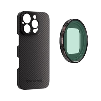Mist Freewell Pro Filmmaker Case and VND1-5 Stop Filter Kit Compatible with iPhone 16 Pro Max