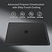 MOSISO Compatible with MacBook Pro 16 inch Case 2026 2025-2021 M5 M4 M3 M2 M1 A3429 A3428 A3403 A3186 A2991 A2780 A2485 Pro Max Retina Touch ID, Protective Plastic Hard Case Shell Cover, Black