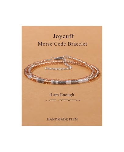 Image of JoycuFF ๐ ๐ผ๐ฟ๐๐ฒ ๐๐ผ๐ฑ๐ฒ ๐๐ฟ๐ฎ๐ฐ๐ฒ๐น๐ฒ๐๐ ๐ณ๐ผ๐ฟ ๐ช๐ผ๐บ๐ฒ๐ป Inspirational Gifts Beads Bracelets for Women Encouragement Birthday Gifts for Daughter Sister Niece Granddaughter Mom Best Friend