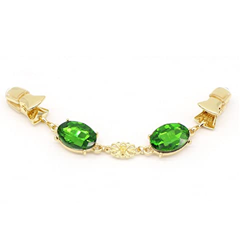 Image of 3PCS fashion crystal scarf clip sweater clip clothing buckle anti-glare brooch Change your waist to a small artifact
