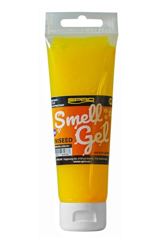 SPRO Smell Gel – Intensives Lockstoffgel für Angler | Lange Haftung & Hohe Attraktivität | Perfekt für alle Köderarten | Angeln auf Zander, Hecht und Barsch | Fishing Attractant (Anis UV)