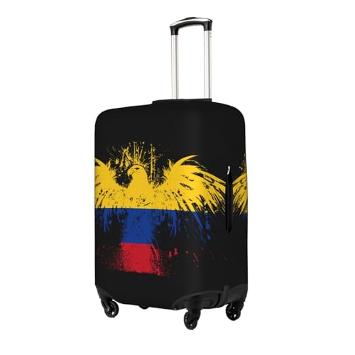 Travel Luggage Cover Colombia Colombians Flag Fashion Washable Baggage Suitcase Protector Fit For Luggage Medium2