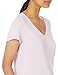 GAP Womens Favorite V-Neck T-Shirt Shirt, Lavender Pink, X-Small US