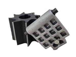 Gegenplatte & Walze passend für ATIKA Gartenhäcksler LHF2800 & ALF2800