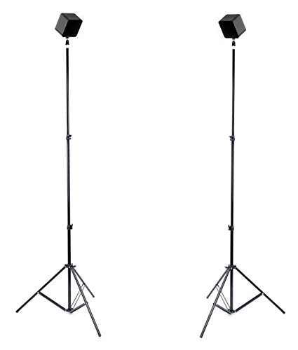 Skywin VR Tripod Stand HTC Vive Compatible Sensor Stand and Base Station for Vive Sensors or Oculus Rift Constellation (2-Pack)